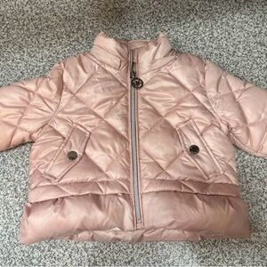 MICHAEL Michael Kors Blush Quilted Puffer Jacket
